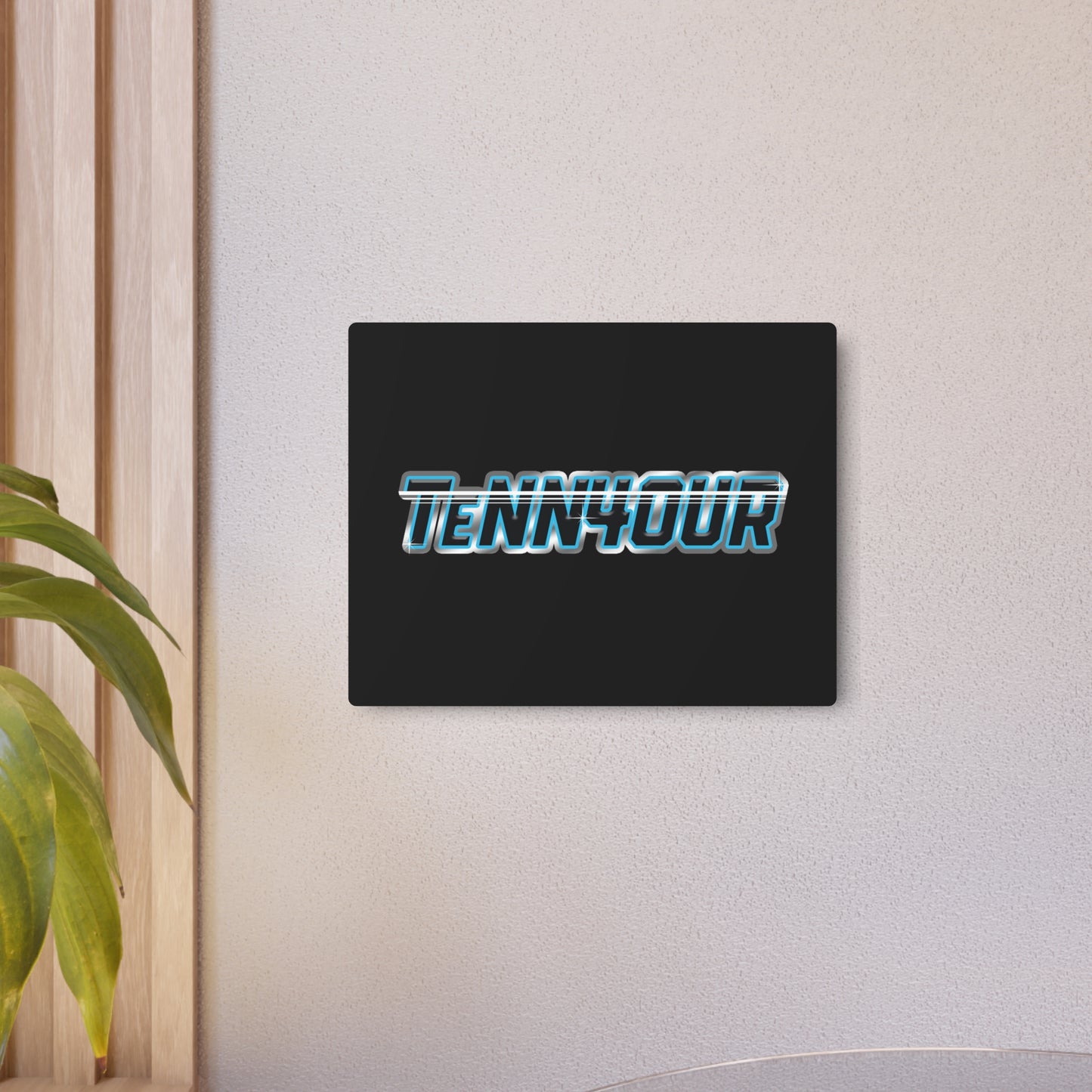 Custom Metal Art Sign - Perfect for Sports Fans and Home Decor