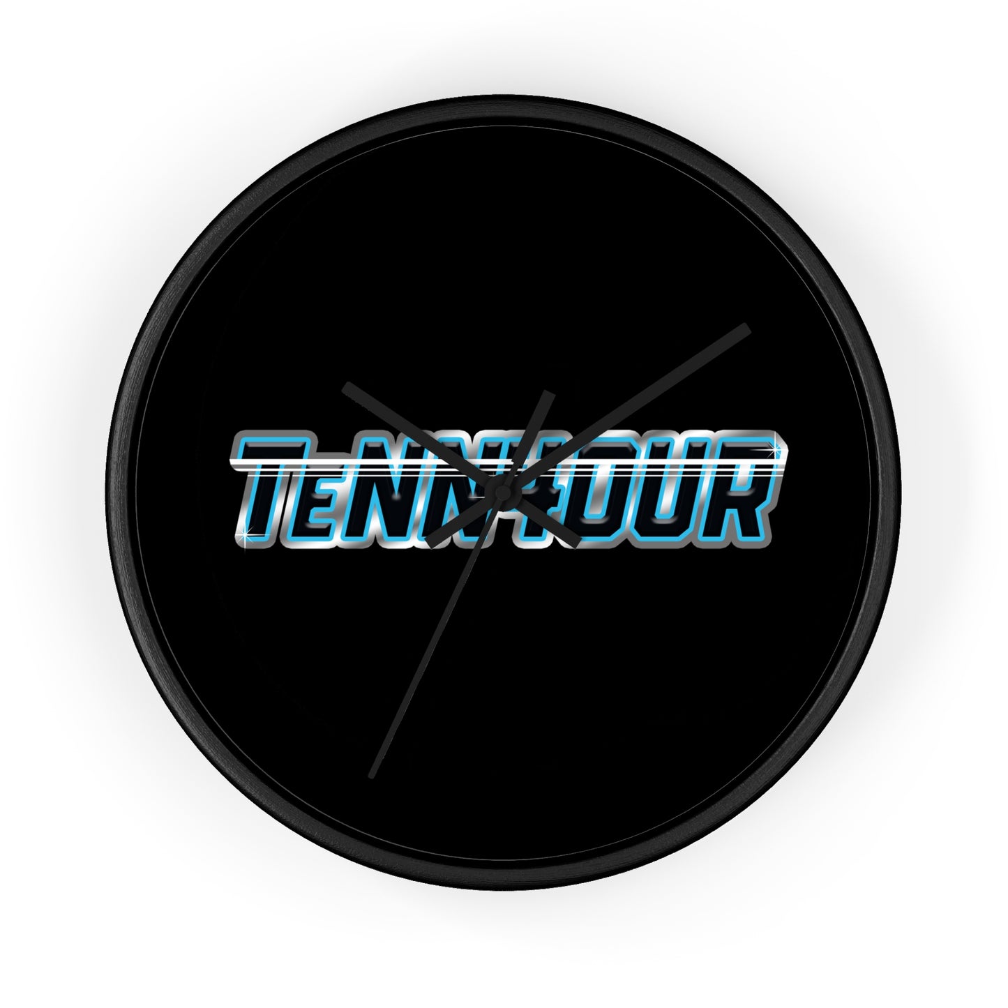TeNN4OUR Logo Wall Clock - Stylish Home Decor