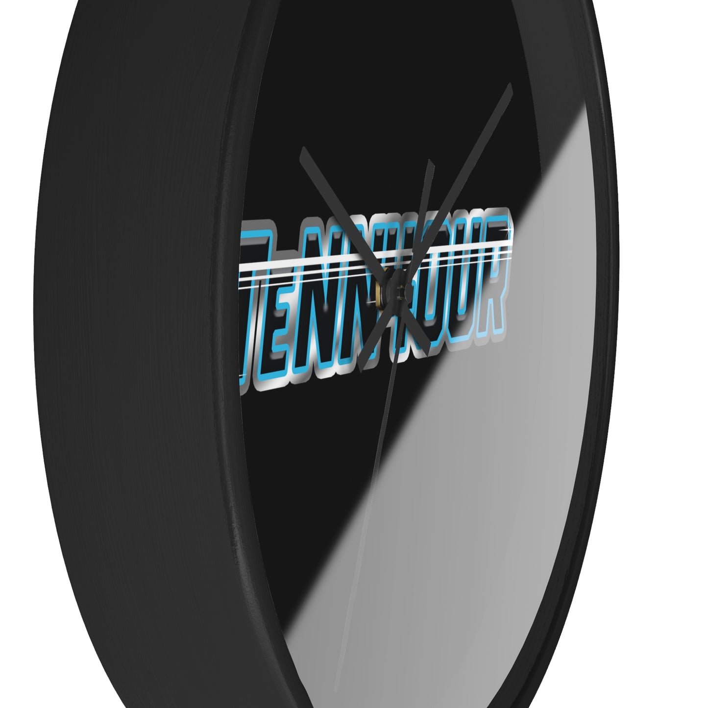 TeNN4OUR Logo Wall Clock - Stylish Home Decor
