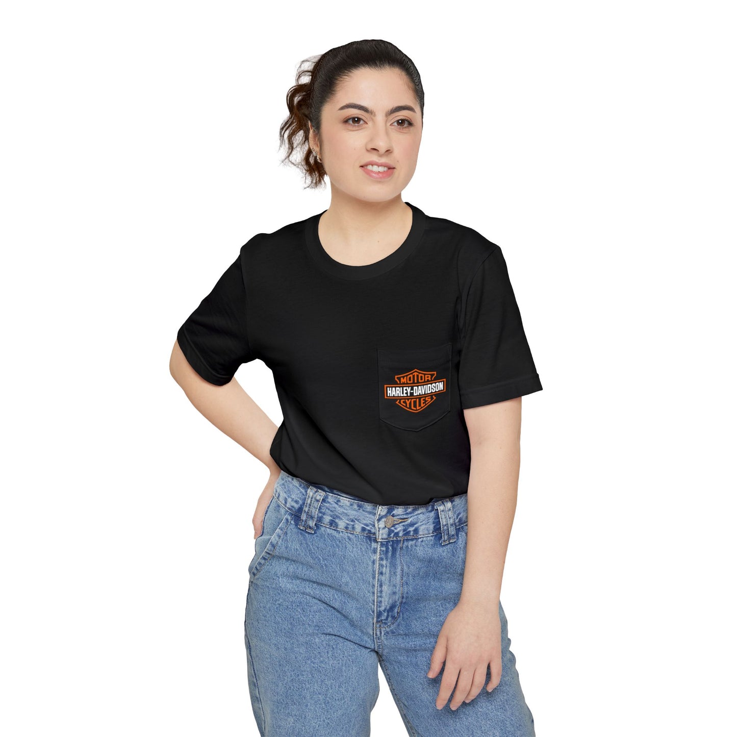Memorial Unisex Pocket T-shirt, Personalized Tribute Shirt, Grief Support Gift, Forever in Our Hearts Tee, Custom Memory T-shirt