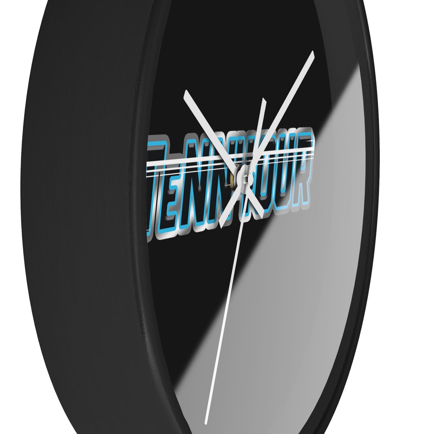 TeNN4OUR Logo Wall Clock - Stylish Home Decor