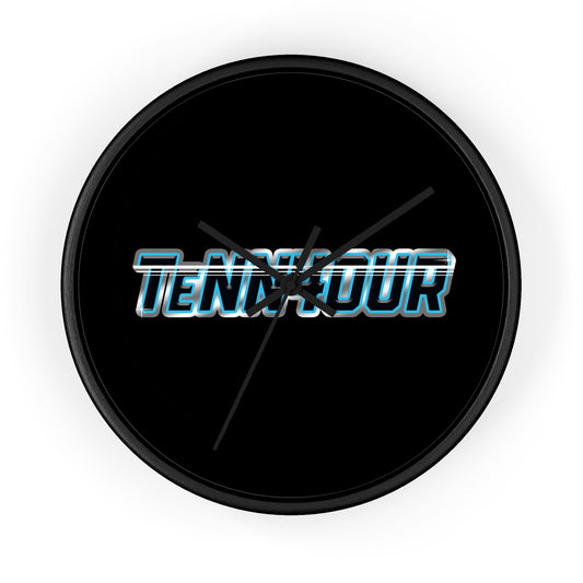 TeNN4OUR Logo Wall Clock - Stylish Home Decor